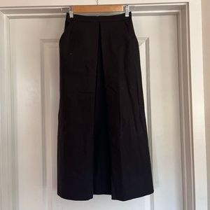 H&M Black Midi Skirt